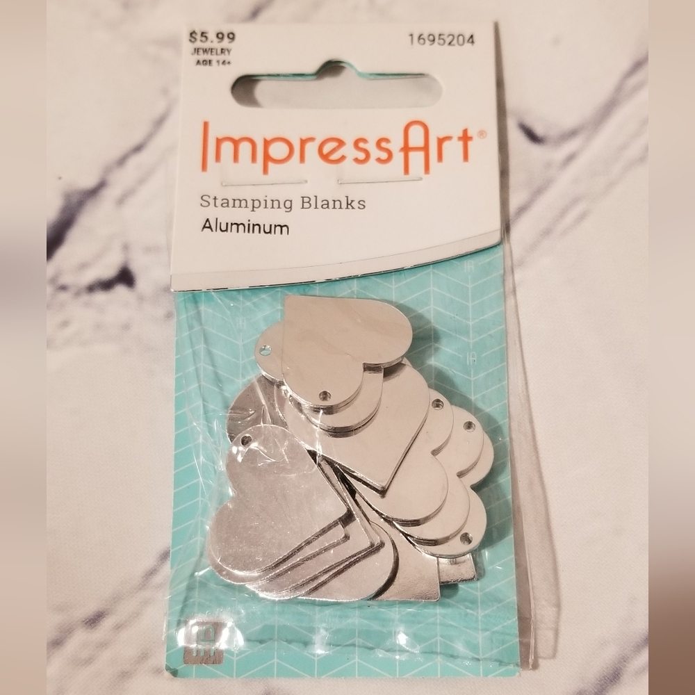 Hobby Lobby ImpressArt Celebration Font And Stamping Blank Set - Picture 6 of 9